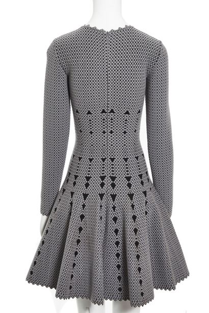 ALAÏA An Azzedine Alaia black and white spotted wool dress, modern

An Azzedine Alaia...