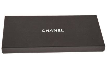 CHANEL A Chanel black lambskin leather belt, circa 2019,

A Chanel black lambskin...