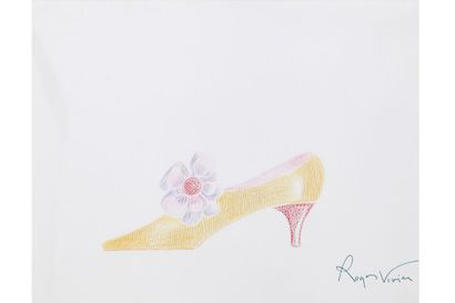 Roger VIVIER Three Roger Vivier Dior shoe sketches,

Three Roger Vivier Dior shoe...