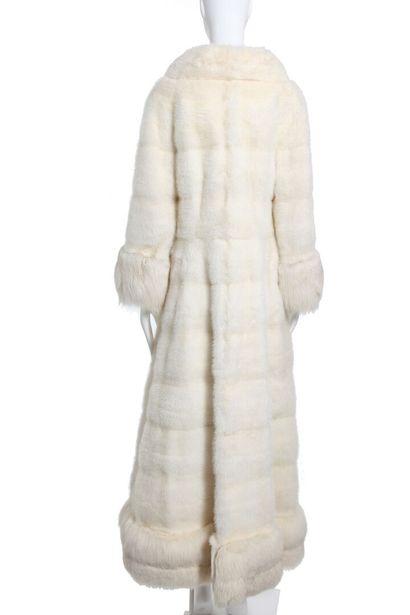 Mandel Furs A Mandel Furs white mink evening coat, 1960s,

A Mandel Furs white mink...