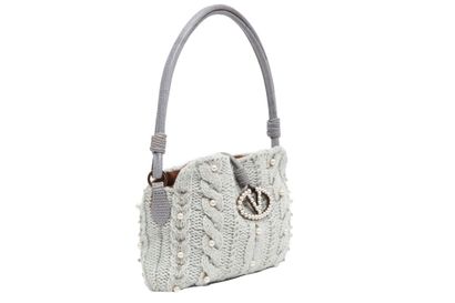 VALENTINO A Valentino knitted cashmere bag and matching scarf, modern work

A Valentino...
