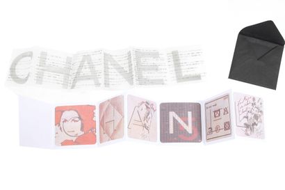 CHANEL Un sac à rabat en tweed pailleté réédité de Chanel, probablement prêt-à-porter...