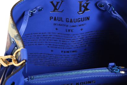 LOUIS VUITTON Jeff Koons' 'Gaugin' leather bucket bag for Louis Vuitton, 2017

A...