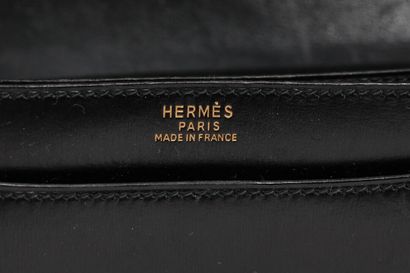 HERMES A Hermes black box leather Fonsbelle bag, late 1960s,

An Hermès black box...