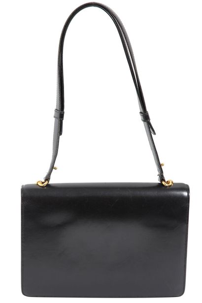 HERMES Un sac Fonsbelle en box noir Hermès, fin des années 1960,

An Hermès black...