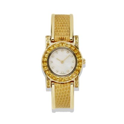 HEMMERLE Yellow sapphires and diamonds ladies' wristwatch, by Hemmerlé



In 18K...