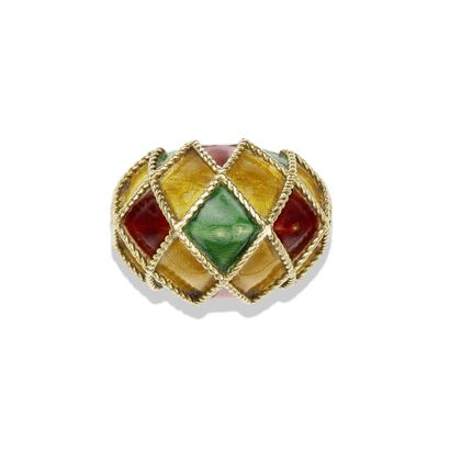 MAUBOUSSIN Email ring, by Mauboussin



Of domed shape with yellow, red and green...