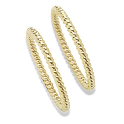 null Paire de bracelets joncs en or



En or 18K(750) torsadé, poinçon français d'or,...
