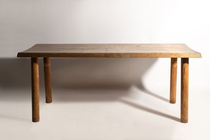 Charlotte PERRIAND (1903-1999) Dining room table

Circa 1955

In pine

Edition Steph...