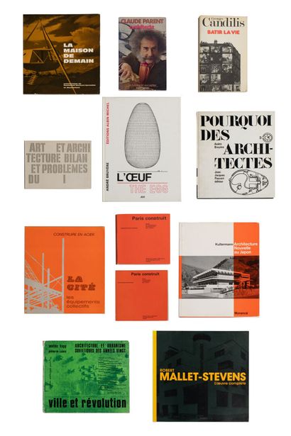 Ensemble de documentations sur l'architecture - La Maison de Demain - Editions Robert...