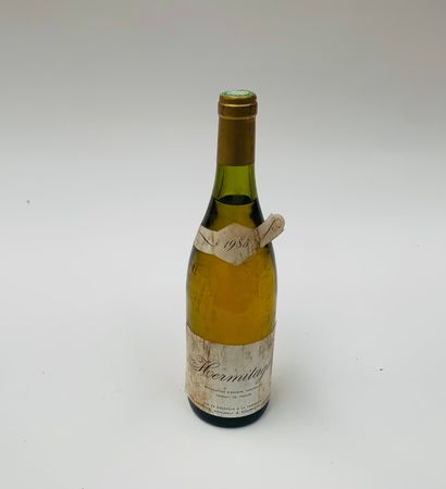 Hermitage blanc - JL Grippat 1 bouteille 1985 Capsule très légèrement endommagée....