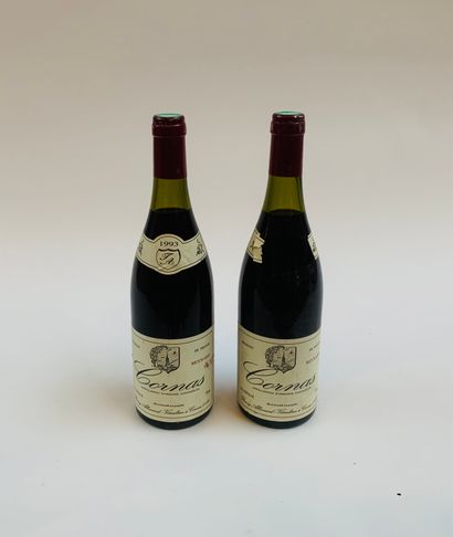 Cornas, Reynard - Domaine Thierry Allemand 2 bouteilles 1993 One capsule very slightly...