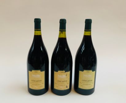 Côte-Rotie, les Grandes Places - Clusel-Roch 3 magnums 1988 One capsule very slightly...