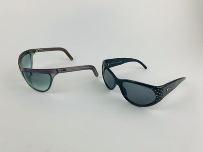 CHRISTIAN DIOR 1980's

 Lot including 5 pairs of sunglasses.

Marked Christian Dior...