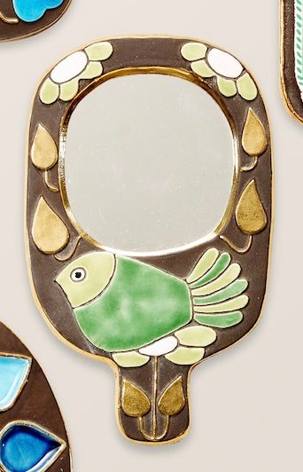 MITHÉ ESPELT (1923-2020) 
Mirror 




Polychrome glazed ceramic




 25 x 15 cm 






Provenance...