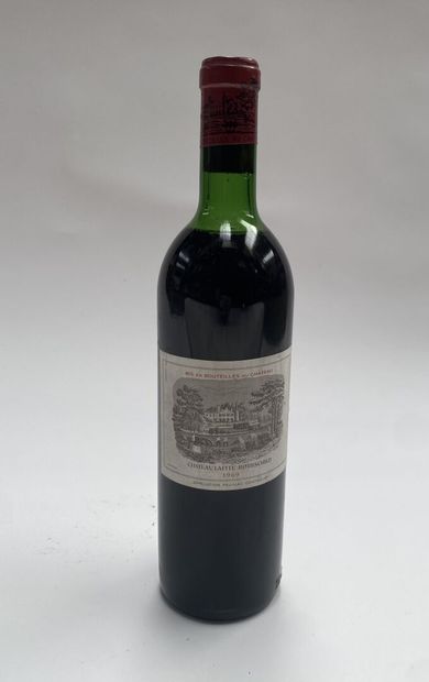 1 bouteille Château Lafite-Rothschild 1968 1 bouteille Château Lafite-Rothschild...