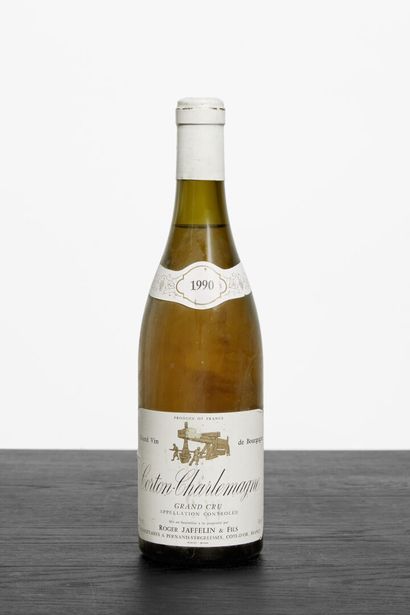 1 bouteille Corton Charlemagne, Domaine Roger Jaffelin 1990