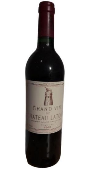 1 bouteille de Chateau Latour 1993
