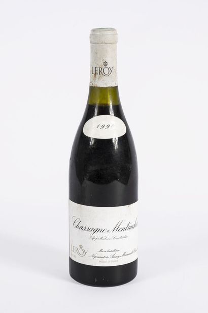1 bouteille Chassagne Montrachet rouge 1990, Maison Leroy