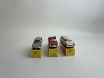 DINKY TOYS FRANCE ref 507: Simca 1500 station wagon, scratches, with its BE box
ref...