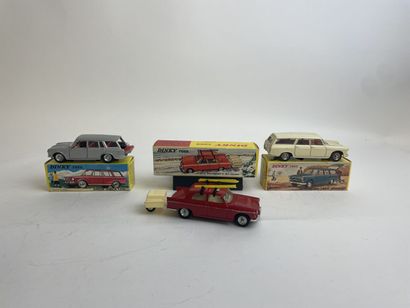 DINKY TOYS FRANCE ref 507: Simca 1500 station wagon, scratches, with its BE box
ref...