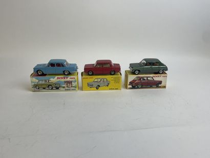 DINKY TOYS FRANCE et DINKY TOYS FRANCE made in Spain: Simca 1000, Simca 1500, Simca...