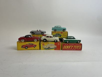 DINKY TOYS ENGLAND et FRANCE DINKY TOYS ENGLAND-ref 189: Triumph Herald, BE with...