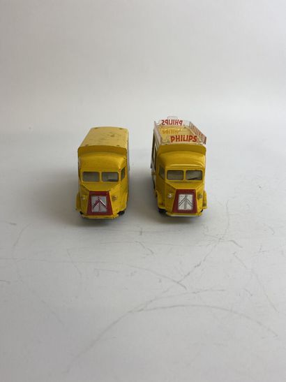 DINKY TOYS FRANCE - Ref. 587 Citroën 1200 Philips X2 Yellow and silver color
X1 -...