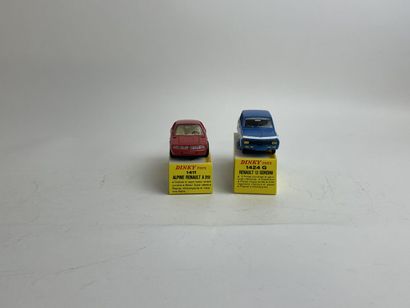 DINKY TOYS FRANCE DINKY TOYS FRANCE made in Spain- ref 1424 G: Renault 12 Gordini,...