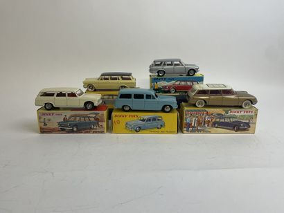 DINKY TOYS FRANCE Ref 548: FIAT 1800 wagon, small scratches, with its BE box
ref...