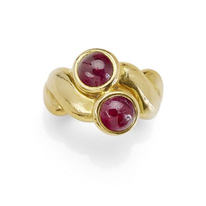 RENE BOIVIN Ruby ring, by René Boivin



In 18K (750) gold with twisted gadroons...