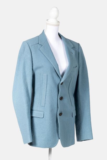 LANVIN - Albert Elbaz Blue wool jacket, very good condition,

 Bust width: 98cm,...
