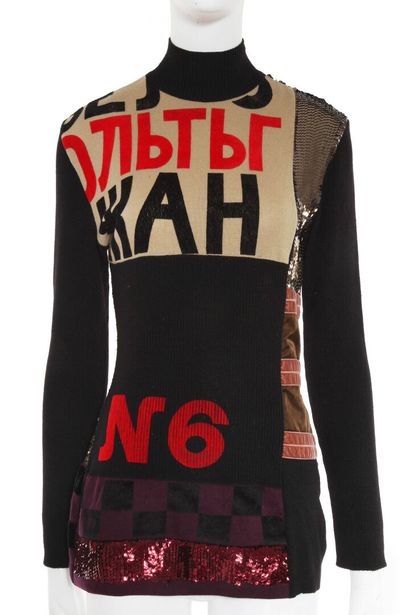 JEAN-PAUL GAULTIER Rare set from the "Russian Constructivism" Collection, Fall-Winter,...