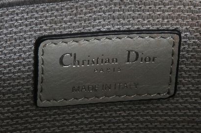 CHRISTIAN DIOR Vanity bag, modern,

signed, in monogrammed canvas, 23cm, 9in long...