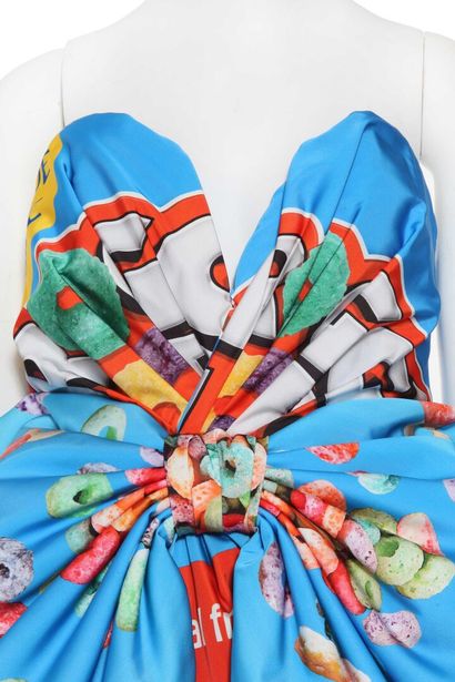 MOSCHINO BY JEREMY SCOTT 'Froot loops' cocktail dress, Fall-Winter 2014-14, ready...