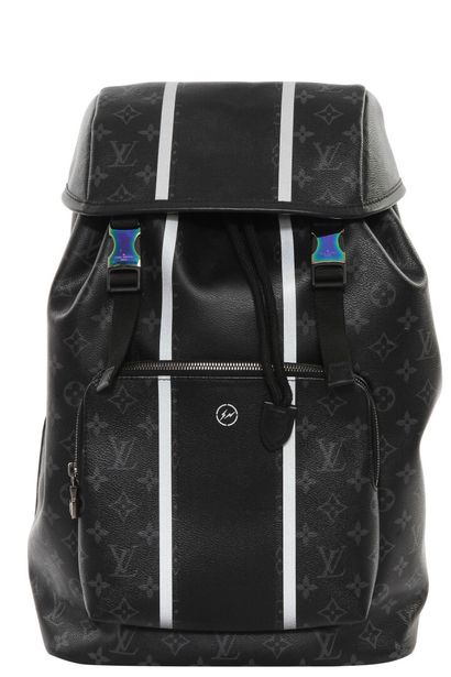 LOUIS VUITTON X FRAGMENT DESIGN BY KIM JONES Zack' Backpack, Pre-Fall 2017



stamped,...
