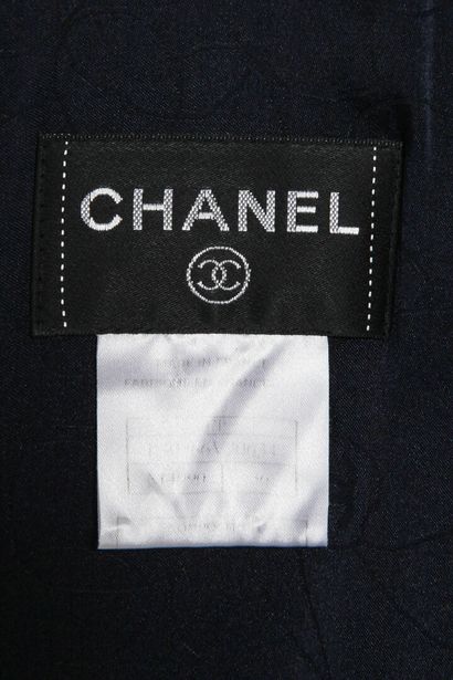 CHANEL Two-piece set, modern

labelled to dress only, comprising; knee-length coat...