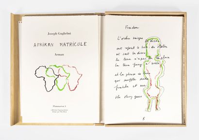 ARMAN & JOSEPH GUGLIELMI Afrikan Matricule

Poème « Afrikan Matricule » de Joseph...