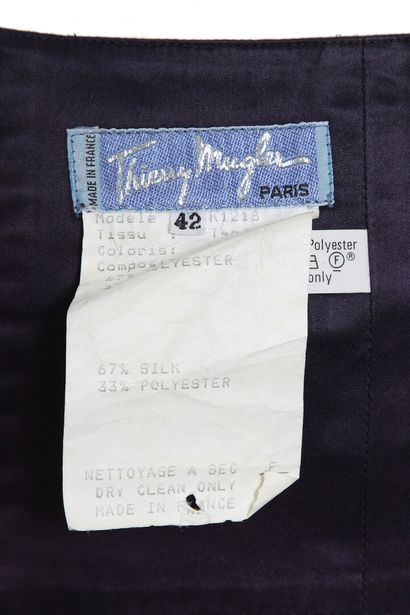 THIERRY MUGLER Rare robe "sirène" par Thierry Mugler, collection "Les Atlantes",...