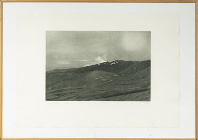 KAMINSKA Katarzyna (née en 1978) Le paysage retrouvé, 1984
Photo-gravure
Signé et...