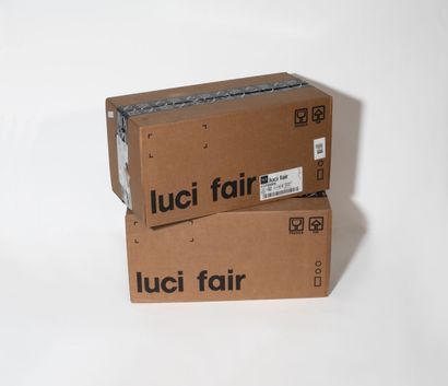 Philippe STARCK (né en 1949) Pair of sconces, Luci Fair model
Created in 1989
In...