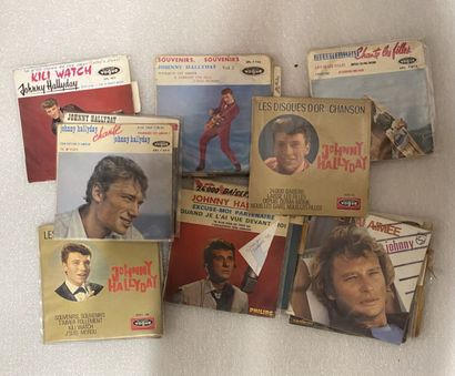 JOHNNY HALLYDAY JOHNNY HALLYDAY 
Ensemble d'environ 15 45T
GC to PC