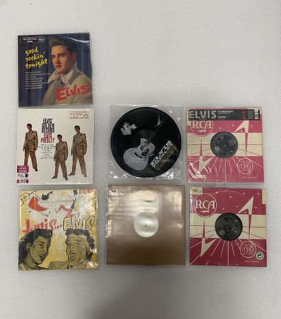 ELVIS PRESLEY ELVIS PRESLEY
Set of 7 45T
GC to PC

