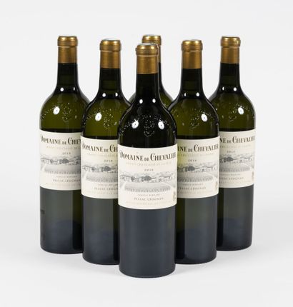 6 bouteilles Domaine de Chevalier Blanc 2018 6 bouteilles Domaine de Chevalier Blanc...