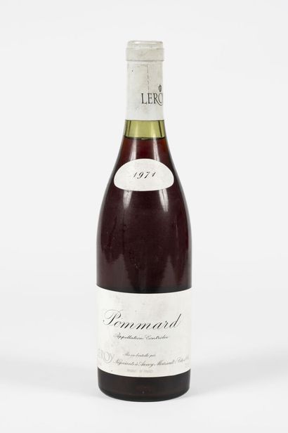 1 bouteille Pommard 1971, Maison Leroy