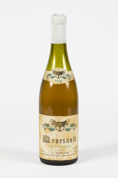 1 bouteille Meursault, Domaine Coche-Dury 1989 1 bouteille Meursault, Domaine Coche-Dury...