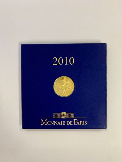FRANCE Une pièce de 1000 euros en or jaune (999,9), édition de la monnaie de Paris,...