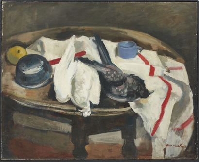 Antoine CHARTRES (1903-1968) ANTOINE CHARTRES (1903-1968) 

Still life

Oil on canvas,...