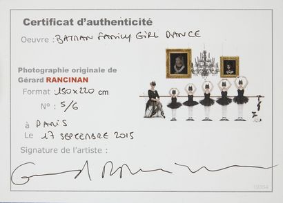 Gérard RANCINAN (Né en 1953) GÉRARD RANCINAN (NÉ EN 1953)

Batman Family Dance 

Tirage...