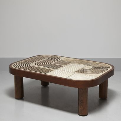 ROGER CAPRON (1922-2006) ROGER CAPRON (1922-2006)

Rectangular coffee table, circa...